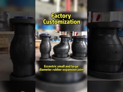 Duurzaamheid Ronde EPDM EPDM Rubber Expansion Joint 2 keer Explosie Druk