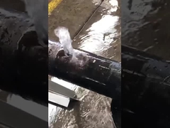 Stoomwarmwaterpijp reparatie klem met Neopreen zegel ring roestvrij staal 3 inch 4 inch 6 inch