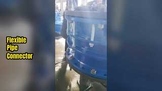 Flexibele pijpconnector voor eenvoudige installatie