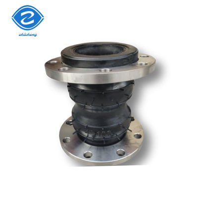 Dubbele bol rubber uitbreidingsgewricht Ansi 150lb Din Pn16 Epdm Carbon Steel Flanged Elastomeer