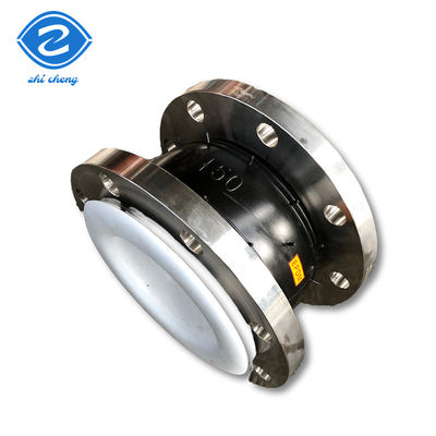 Ronde SS304 flens EPDM Ptfe bekleed rubber uitbreidingsgewricht China Voor beton