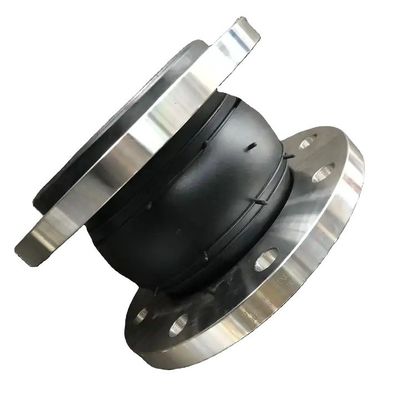 12 Inch Rubber Expansion Joint voor Pipe Din Pn16 Dn100 Dn200 Carbon Steel Gegalvaniseerde Flange Epdm Drainage