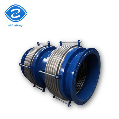 Tekening Axial Metal Expansion Joint Compound Tie Rod Gegooid Compensator Voor Kolenpijplijn