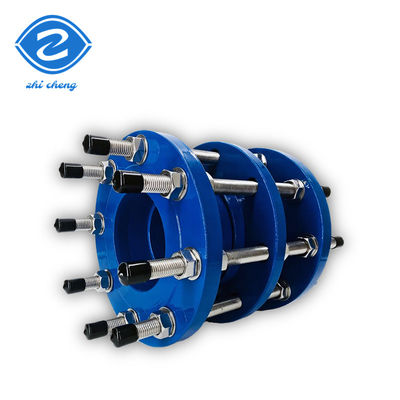 3 inch 8 inch ontmantelend gewricht Pn16 Ggg50 gietpijp ductiel ijzer dubbel flens waterverbinding