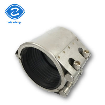 Stoomwarmwaterpijp reparatie klem met Neopreen zegel ring roestvrij staal 3 inch 4 inch 6 inch