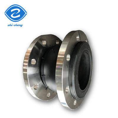 DN15-DN4000 buizen Flexuraal rubber expansiegewricht met klepondersteuning en 304 flens