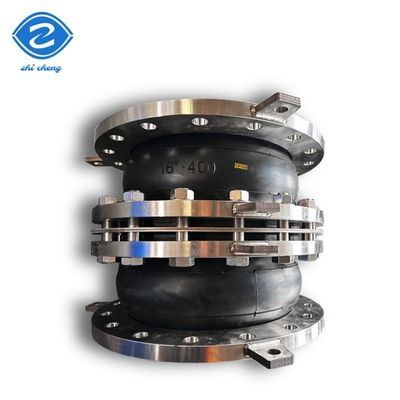 Flexible Connector Coupling Pipeline Ss304 of Carbon Steel ANSI 150LBS Flange Bellows Rubber Expansion Joint Op maat