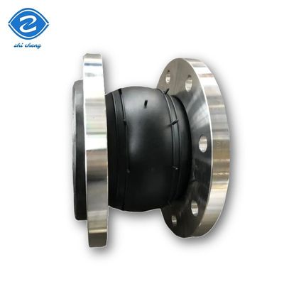 Gummige uitbreiding Bellows Compensator DN450 DN100 Ball Connector Epdm Single Flange Sphere Bellow Flexible Expansion Rubber Joint