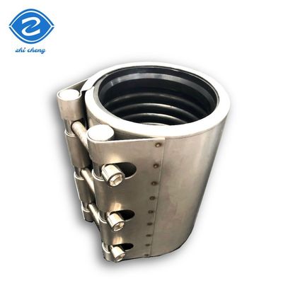 Verlengde reparatiehuls met PTFE-voer voor chemische pijpleidingen Drukverzegelende verlengde reparatie set Axial compensation extended flexible pipe connector