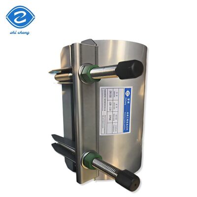 Lichtgewicht roestvrijstalen pijpreparatieklem met eenvoudige installatie voor lekreparatie