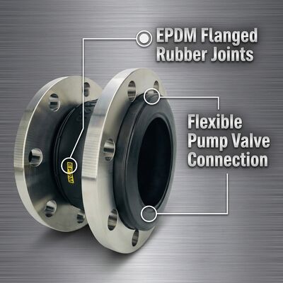 Ss304 Flanktype EPDM Expansion Rubber Flexible Joint