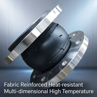 12 Inch Rubber Expansion Joint voor Pipe Din Pn16 Dn100 Dn200 Carbon Steel Gegalvaniseerde Flange Epdm Drainage