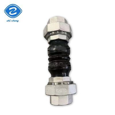 Industriële Draadgesp Rubber Expansiekoppeling Flexibele Connector met Roestvrij Staal 304 en EPDM Rubber voor DN15 DN200 Leidingen
